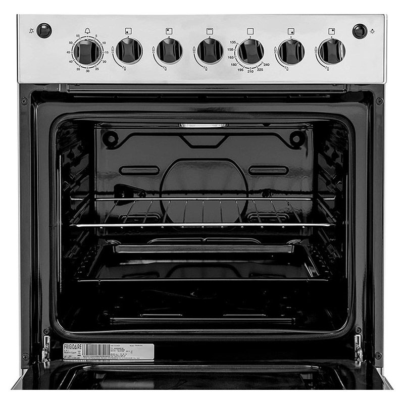 Frigidaire - 4 Gas Burners Free Standing Gas Cooker - Silver