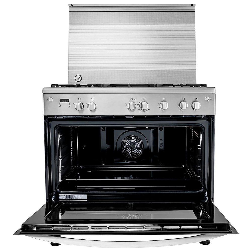 Philips - Frigidaire 5-Burner Dual Gas Cooker 90cm - Stainless Steel