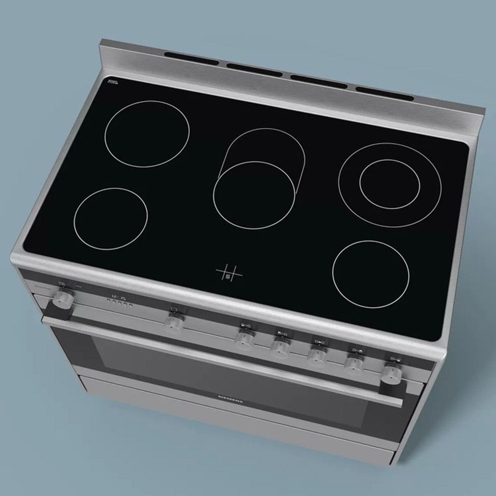 Siemens - Ceramic Cooker - 90x60cm - Silver