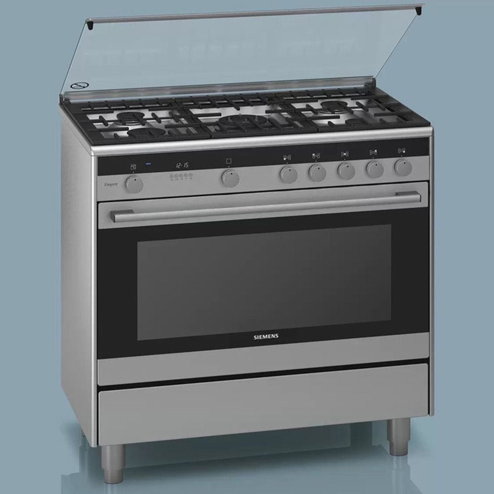 Siemens - Freestanding Gas Cooker - Silver