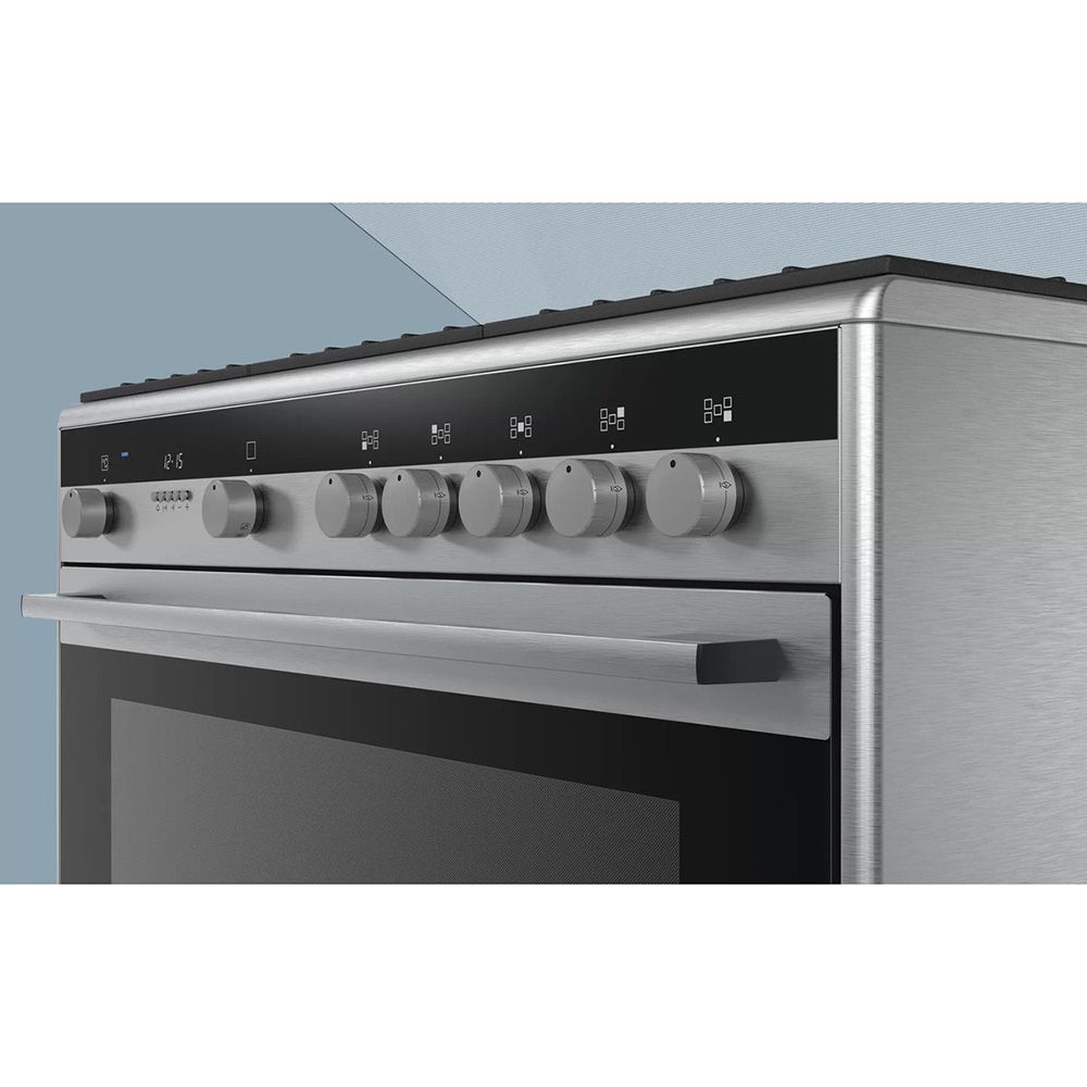 Siemens - Freestanding Gas Cooker - Silver