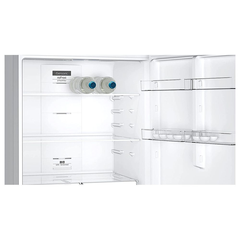 Siemens - Free-Standing Fridge-Freezer w/ Freezer At Bottom - Inox