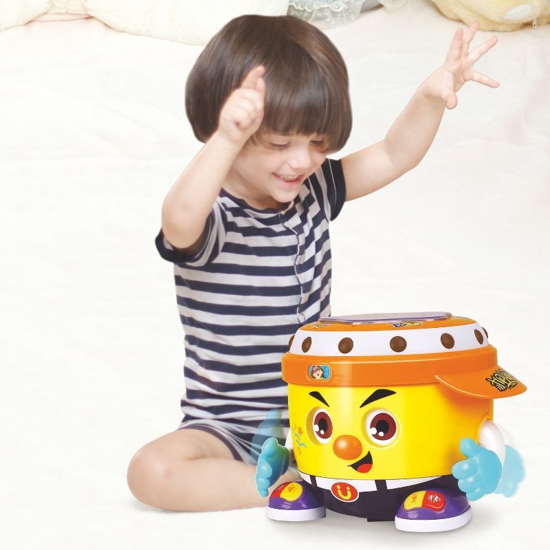 Hola - Baby Toys Activity Toy Drum for 12+ m