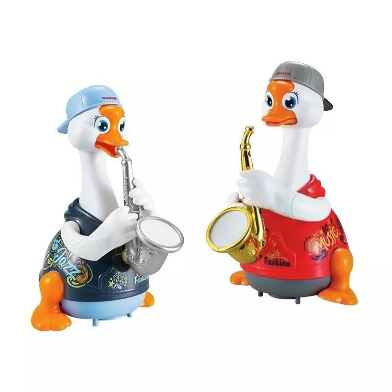 Hola - Baby Toys Saxophone Goose 18+ m - Blue