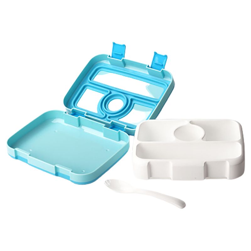 Little Angel - Portable Lunch Box w/ 4 Compartments - Blue