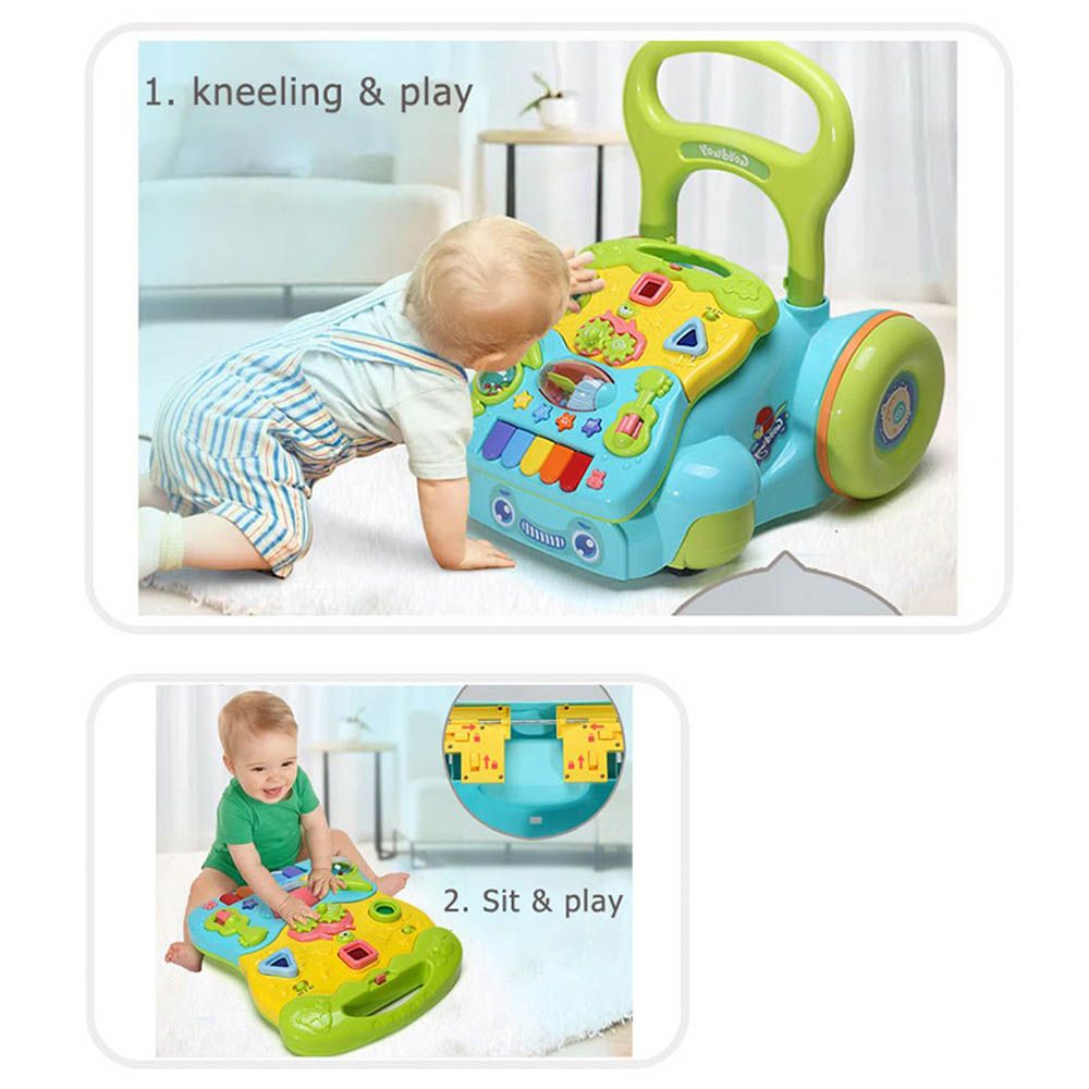 Goodway - Baby Walker W/Activity Music Board for 9+ Months