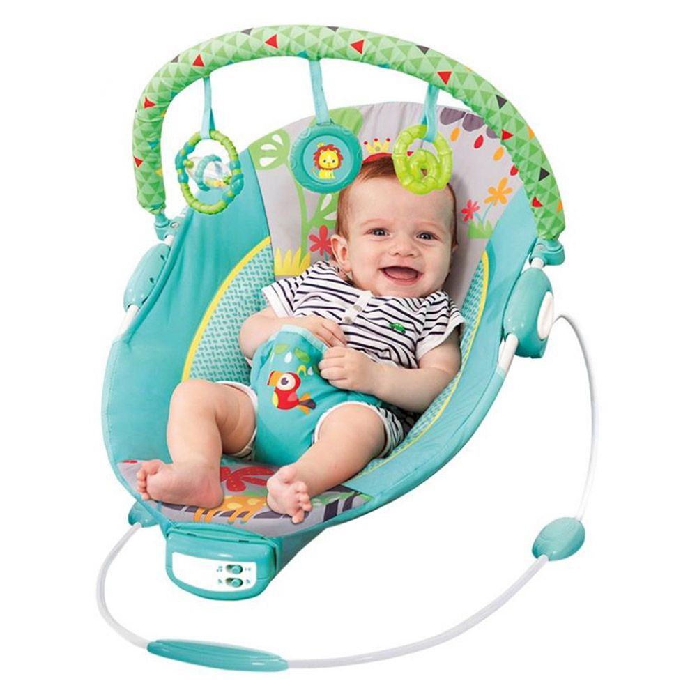 Mastela - Baby Bouncer For Newborn To Toddler 6+ Month- Green