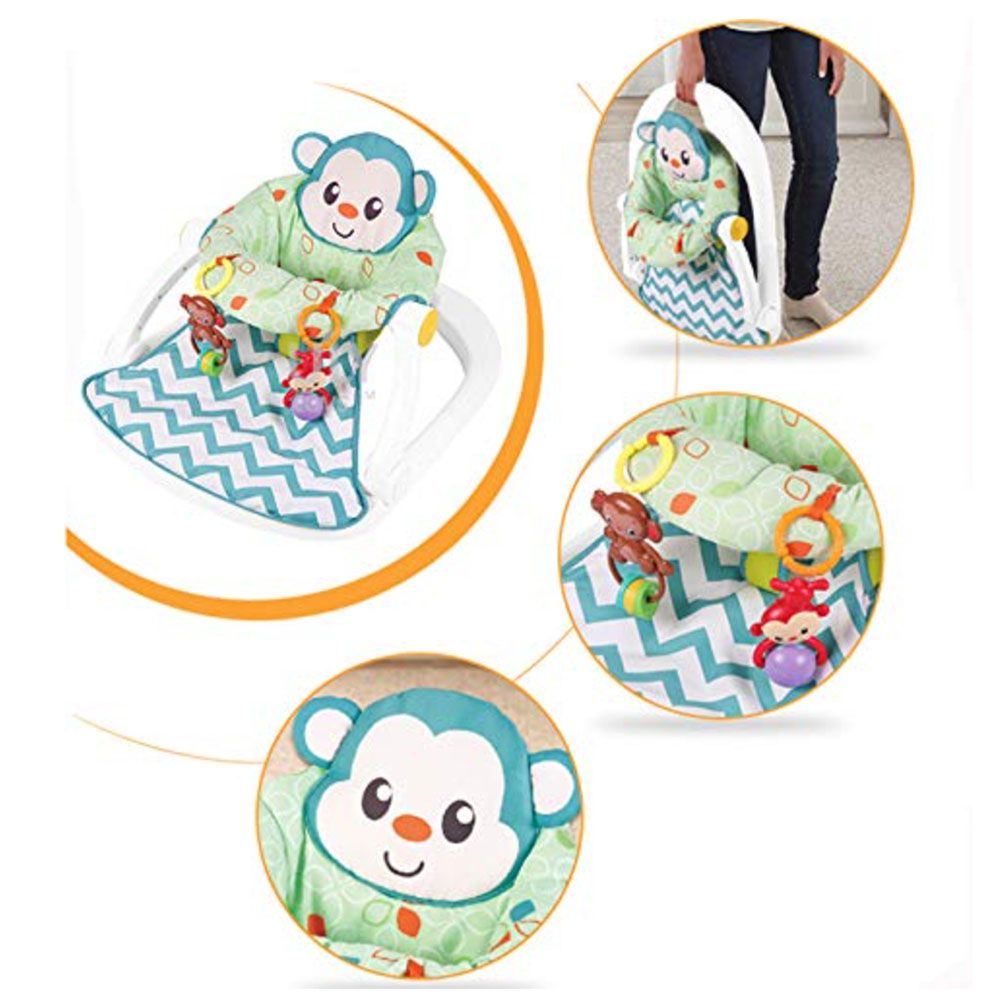 Little Angel - Baby Foldable Soft Cushion Chair Activity Floor Seat