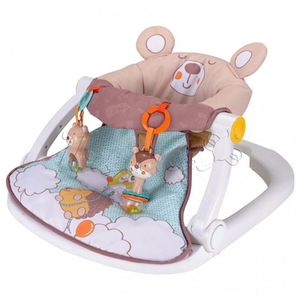 Little Angel - Baby Activity Booster Seat - Brown