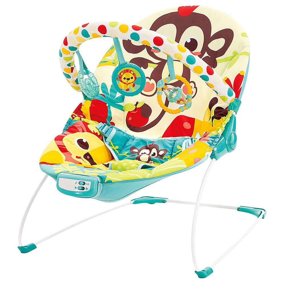 Mastela - Baby Bouncer W/Vibrating For Newborn - Green