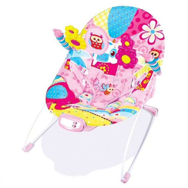 Mastela - Baby Bouncer W/Vibrating For Newborn - Pink