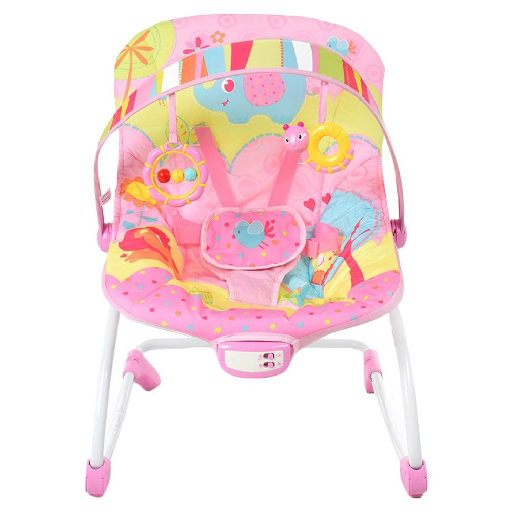 Mastela - Baby Rocker & Bouncing Chair For Newborn - Pink