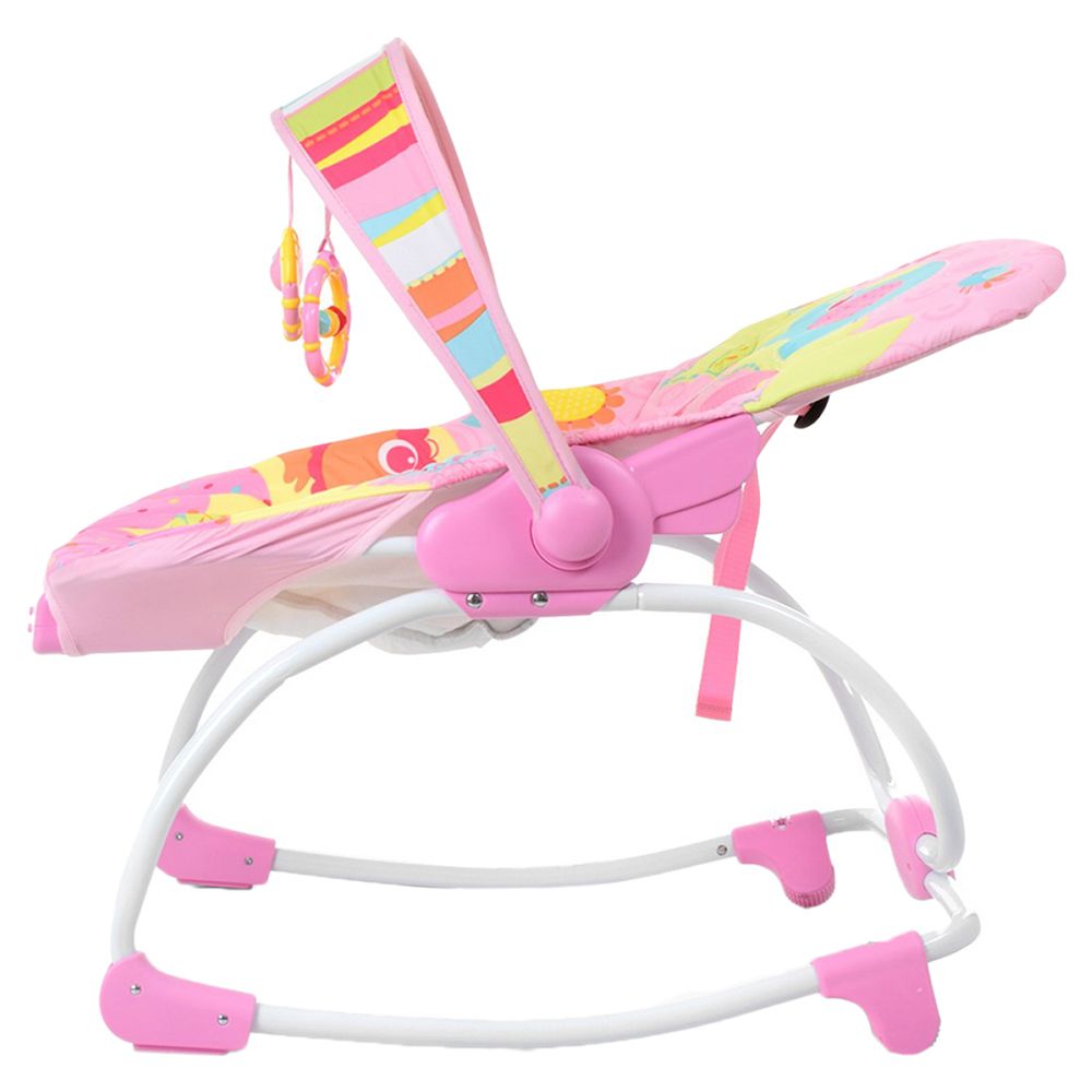 Mastela - Baby Rocker & Bouncing Chair For Newborn - Pink