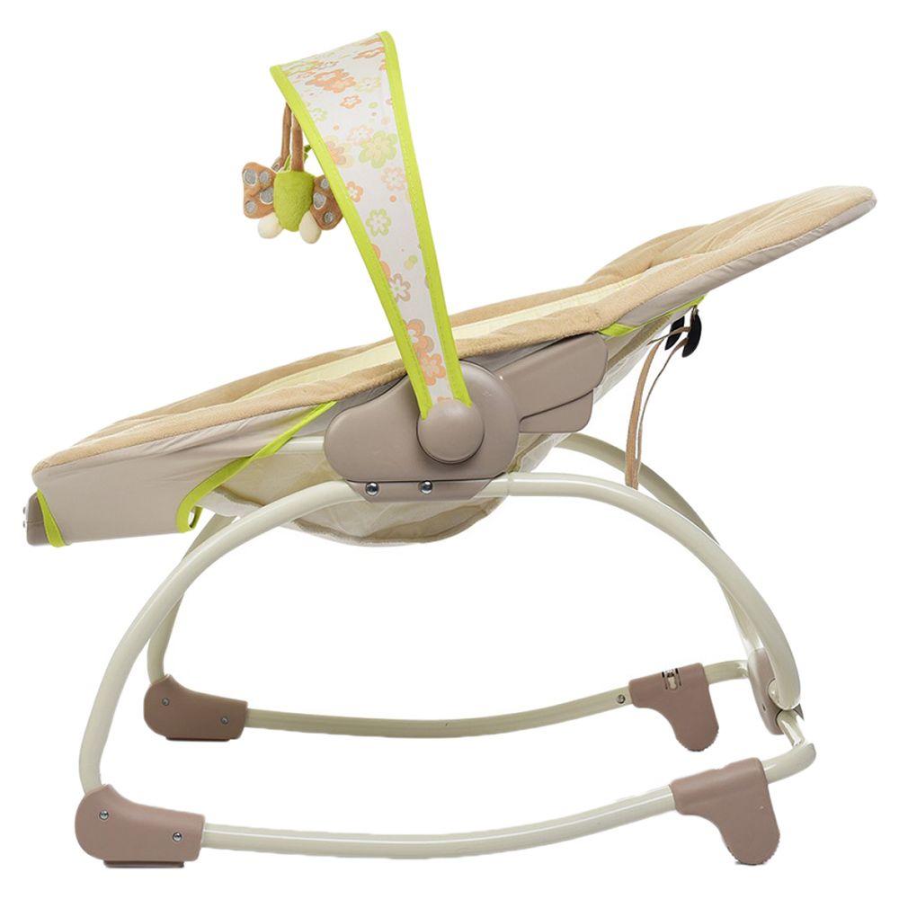 Mastela - Baby Rocker & Bouncing Chair For Newborn - Brown