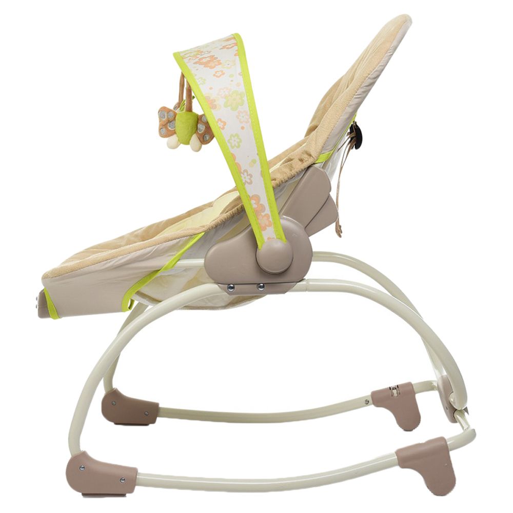 Mastela - Baby Rocker & Bouncing Chair For Newborn - Brown