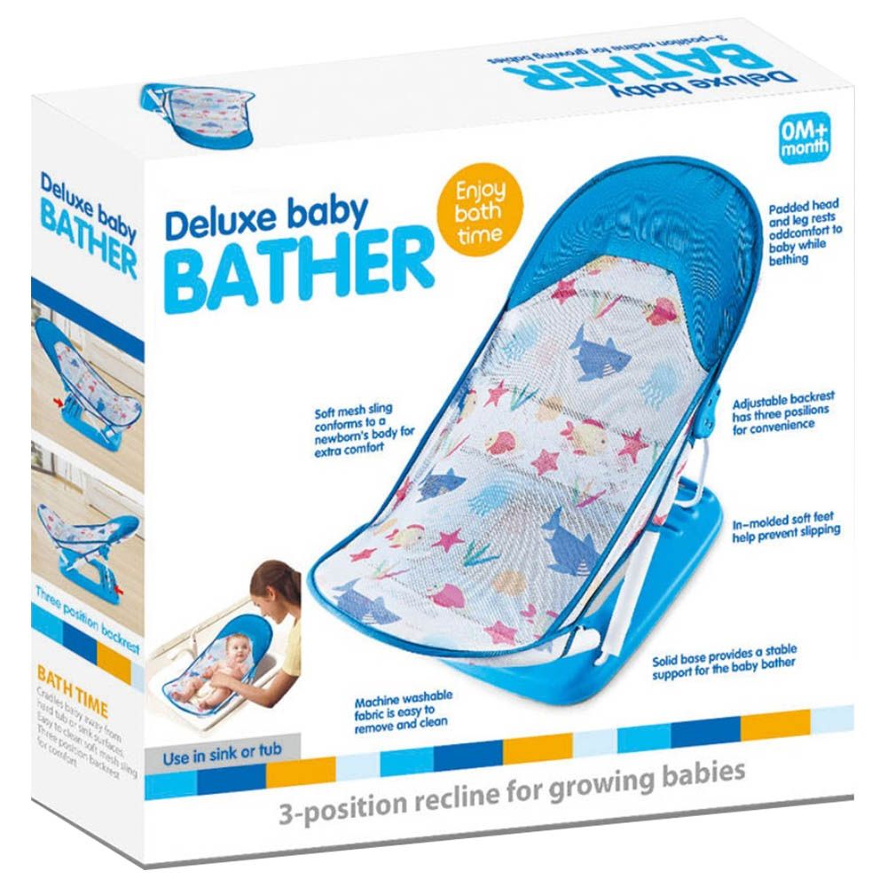 Little Angel - Baby Bather Bath Booster - Blue