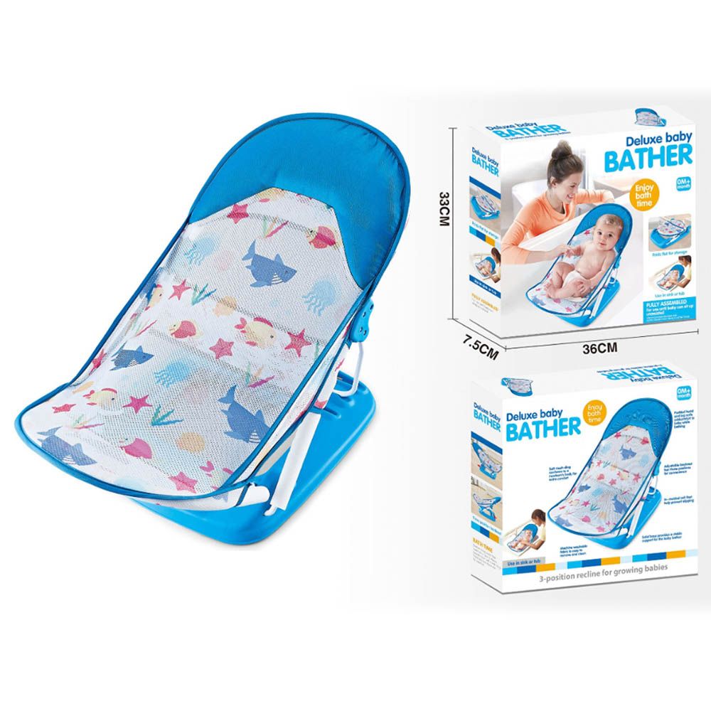 Little Angel - Baby Bather Bath Booster - Blue