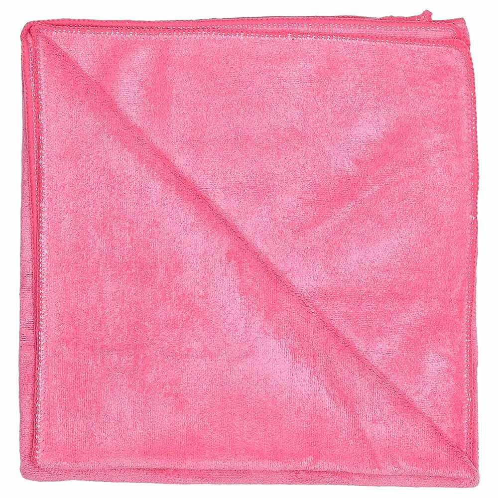 Night Angel - Super Soft Baby Bath Towel - Dark Pink