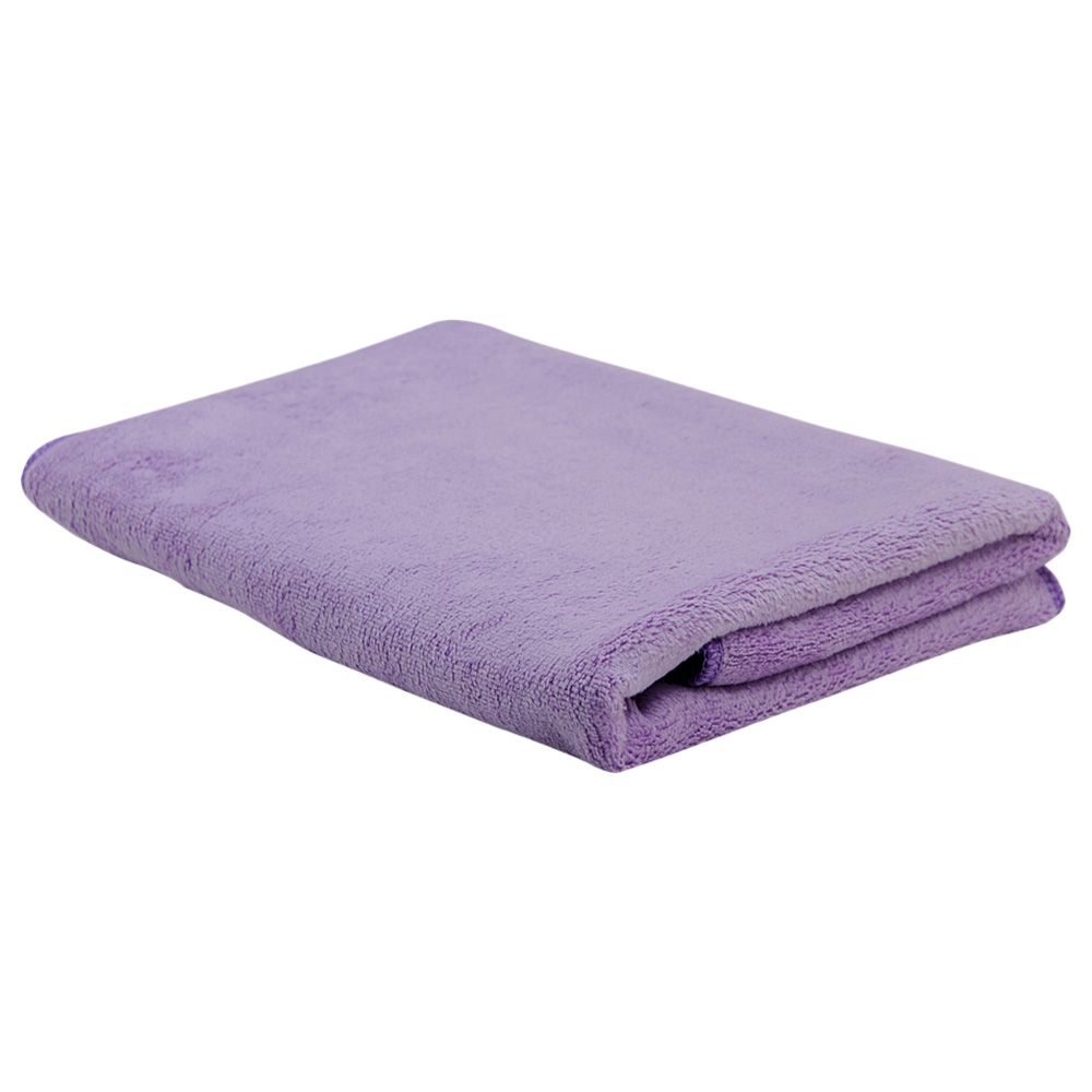 Night Angel - Super Soft Baby Bath Towel - Purple