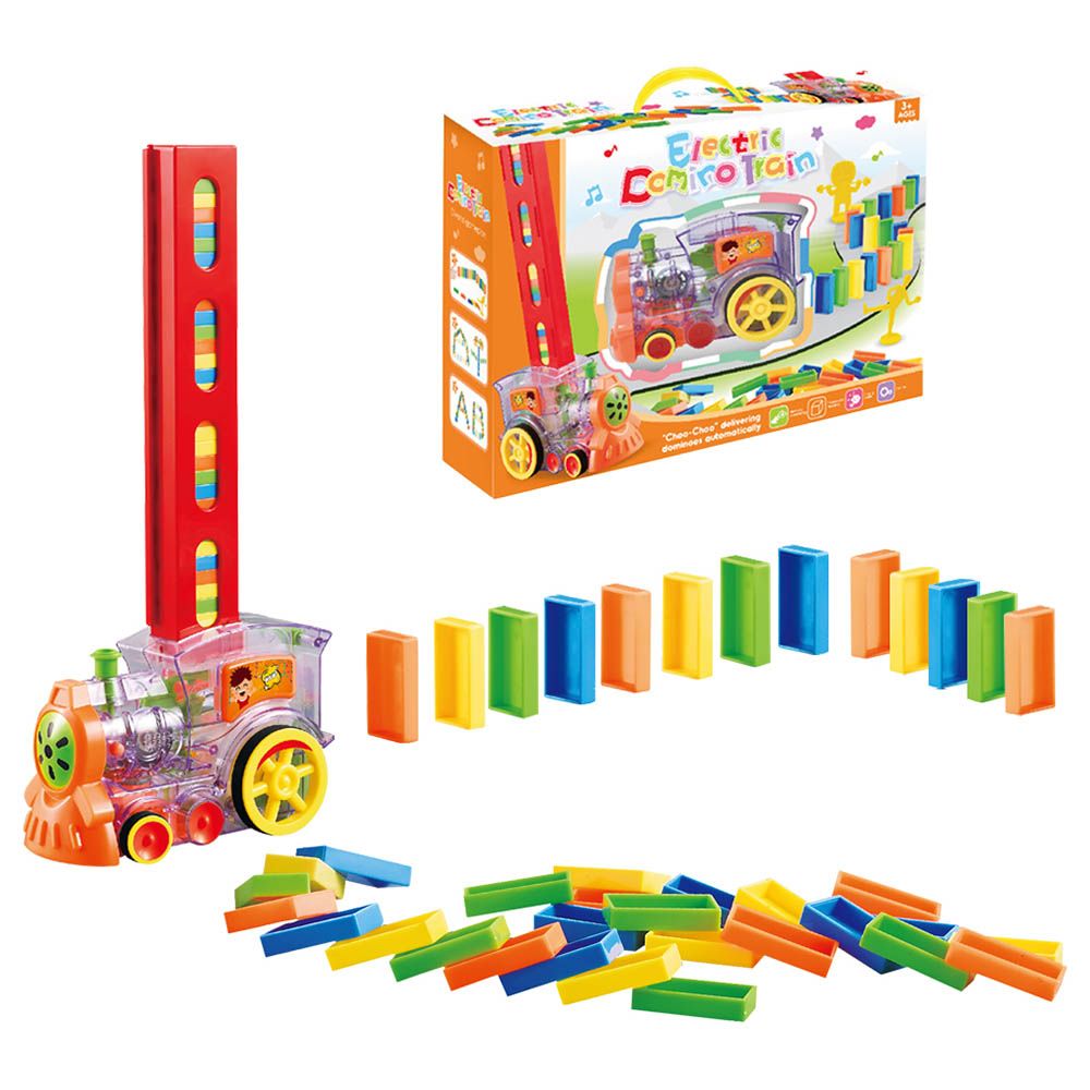 Little Angel - Kids Toy Electric Domino Train