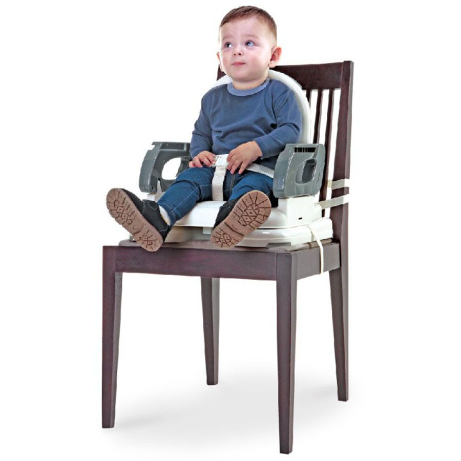 Mastela - Baby Booster Seat & Chair For Toddler - White/Grey