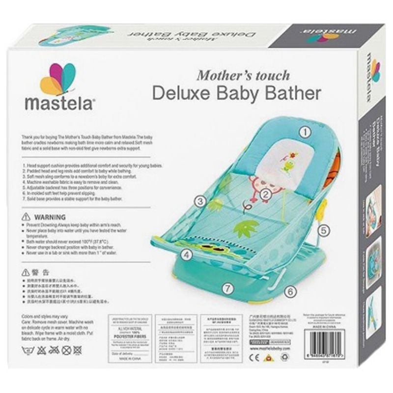 Mastela - Baby Bath Seat And Chair For Newborn - Green