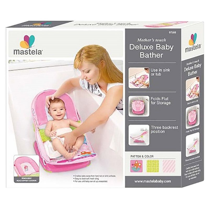 Mastela - Baby Bath Seat And Chair For Newborn - Pink