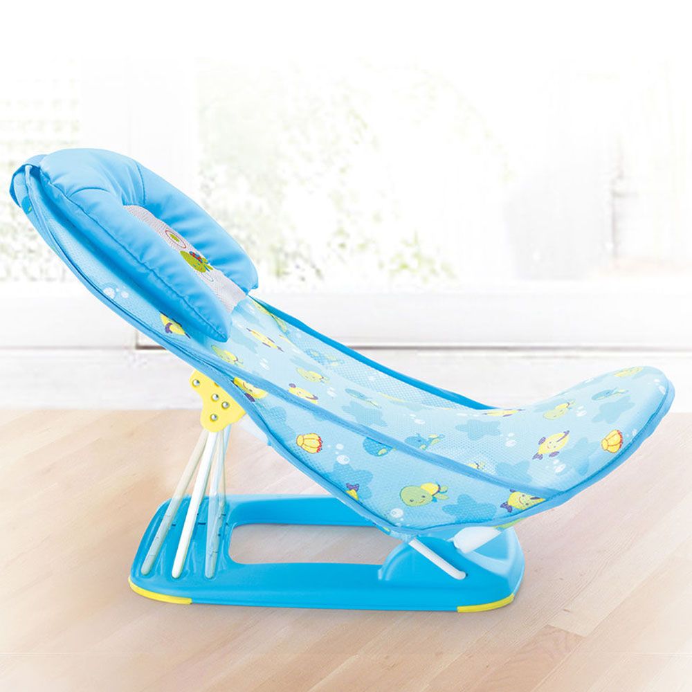 Mastela - Baby Bath Seat Chair For Newborn 6+ Month - Blue