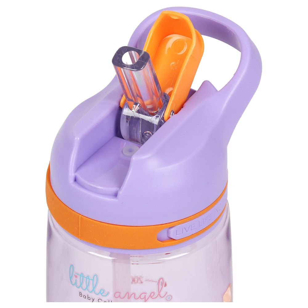 Little Angel - Kids Water Bottle - 450ml - Purple/Orange