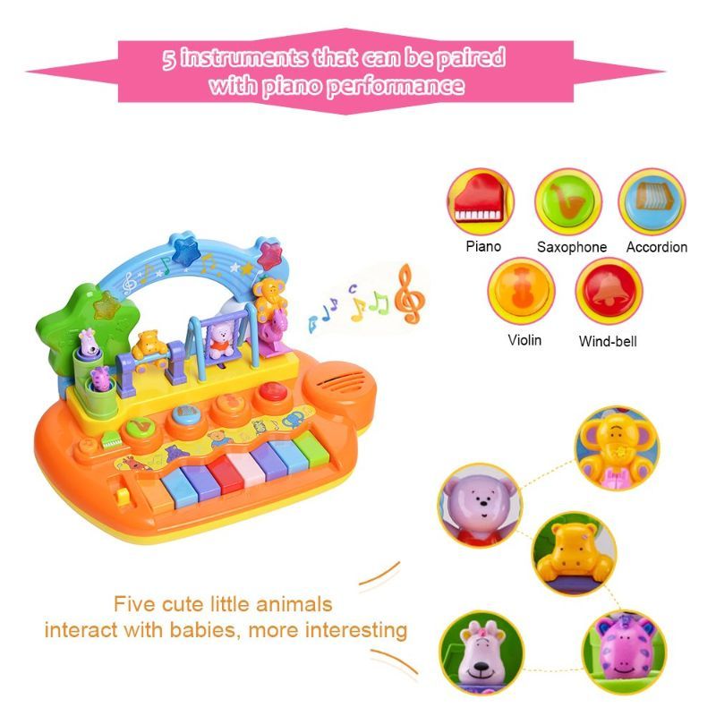 Goodway - Kids Musical Piano Toy Interactive Educational Keyboard