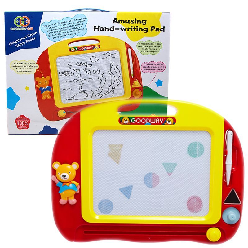 Goodway - Kids Drawing Board - Magnetic Writing Pad & Educational Toy