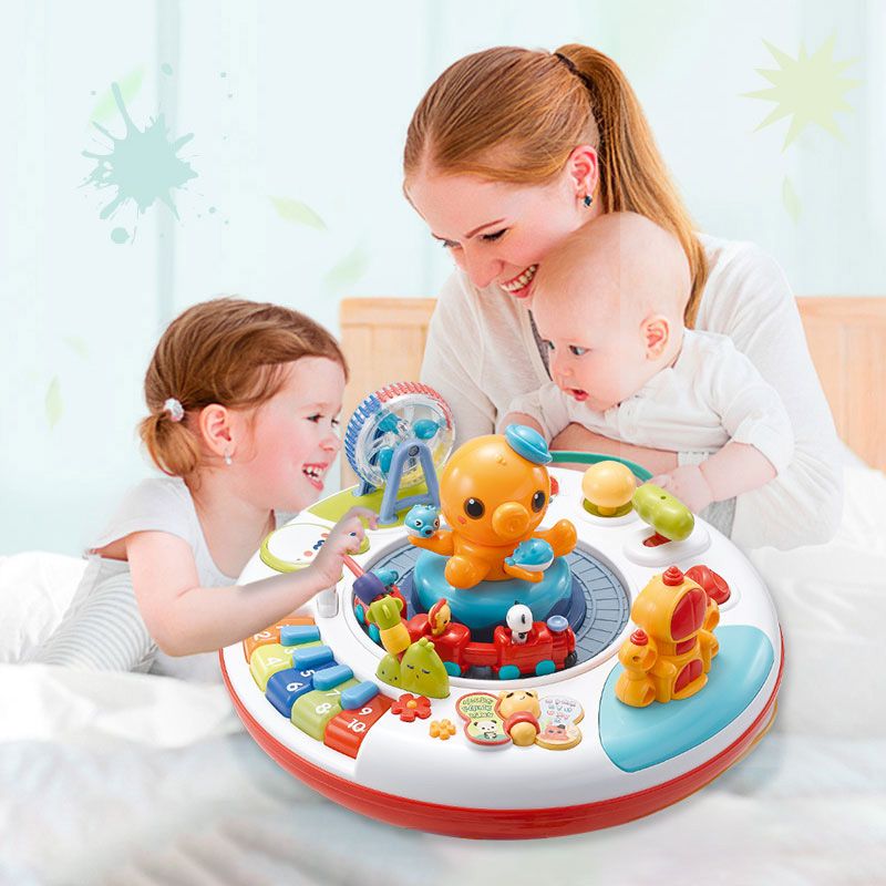 Goodway - Kids Activity Table With Music And Learning Toys For Toddlers