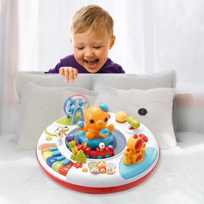 Goodway - Kids Activity Table With Music And Learning Toys For Toddlers