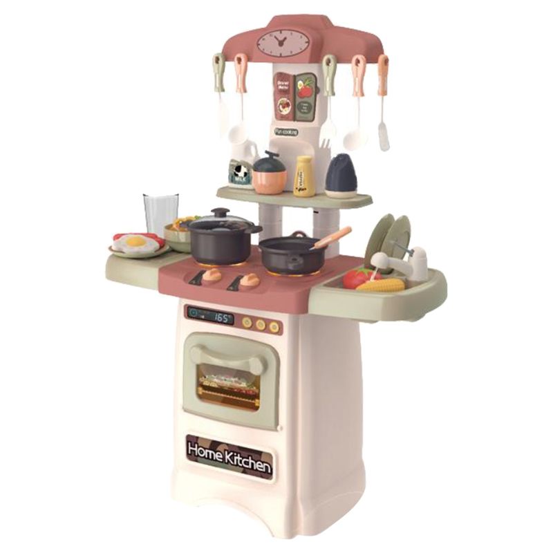 Beibe Good - Electric Kitchen Playset w/ 29 Accessories - Beige