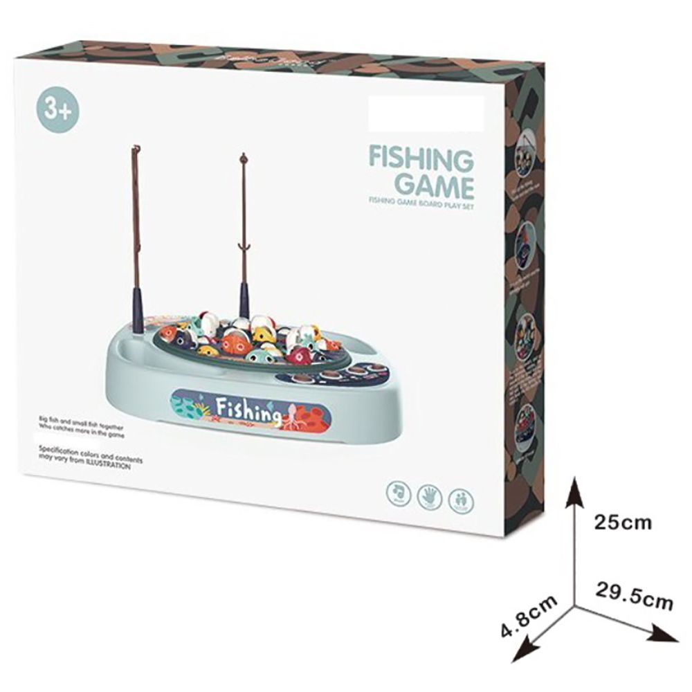 Beibe Good - Fishing Game w/ 27 Accessories - Blue