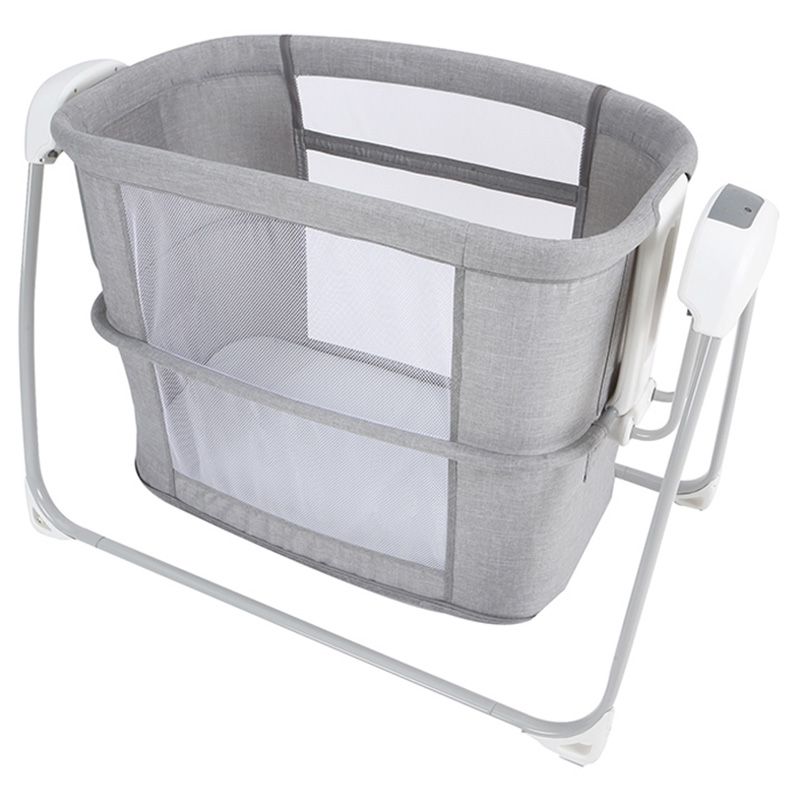 Mastela - Baby Electric Bed Swing Bassinet - Grey