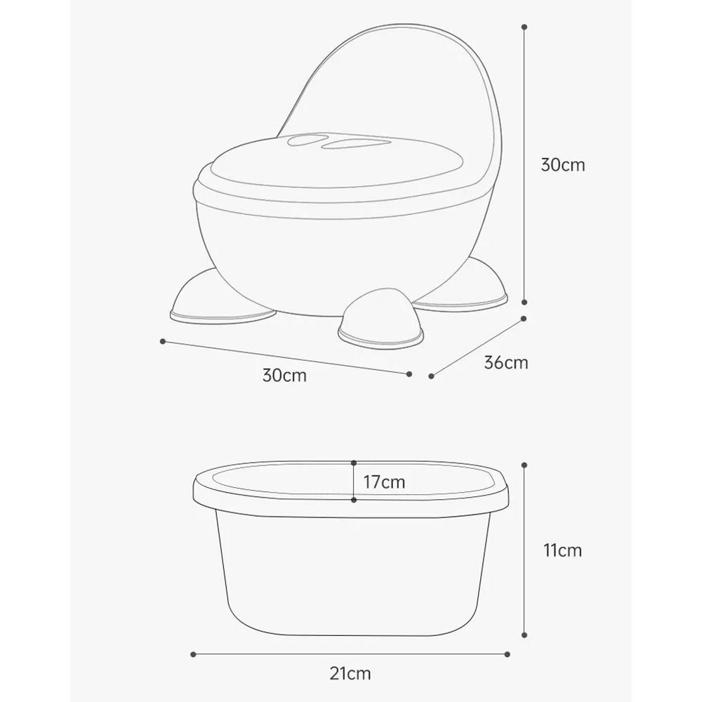 Little Angel - Baby Potty Training - Green