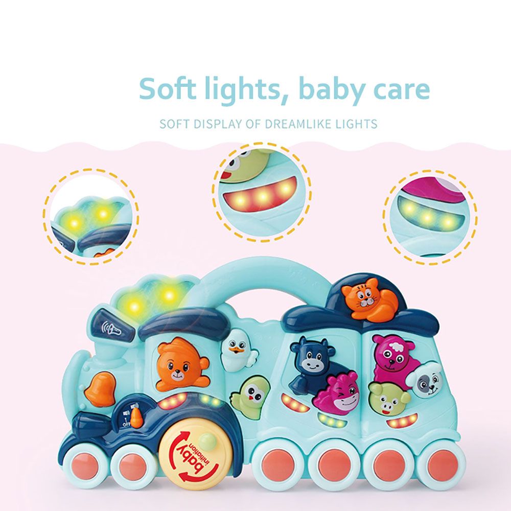 Little Angel - Baby Activity Animals Train Push & Pull Play Toy