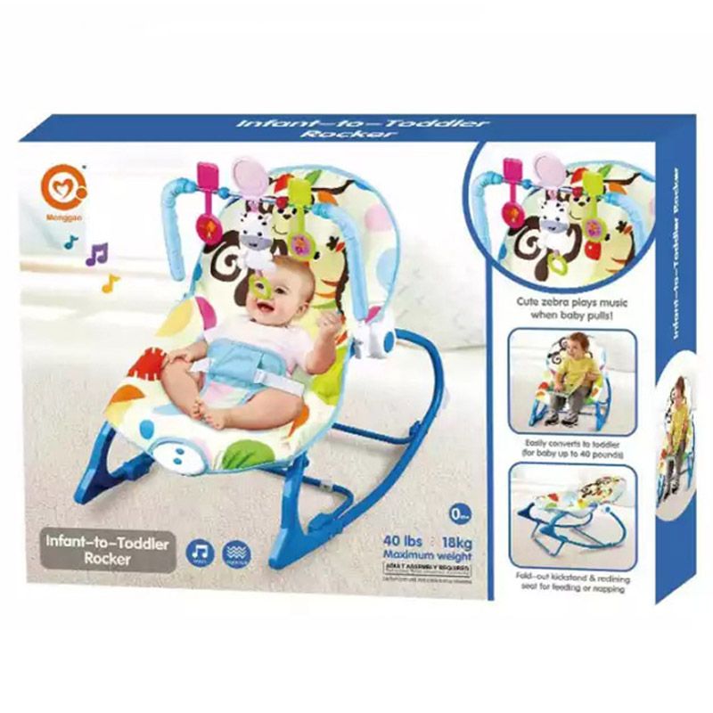 Little Angel - Baby Rocker with Hanging Toys