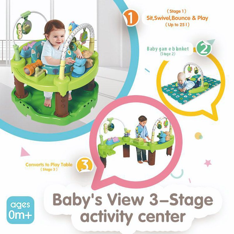 Little Angel - Baby Jumper Activity Center Toddler Playset & Bouncer