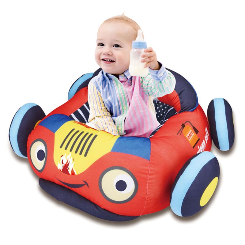 Little Angel - Baby Play Gym Comfy Car - Red_6m