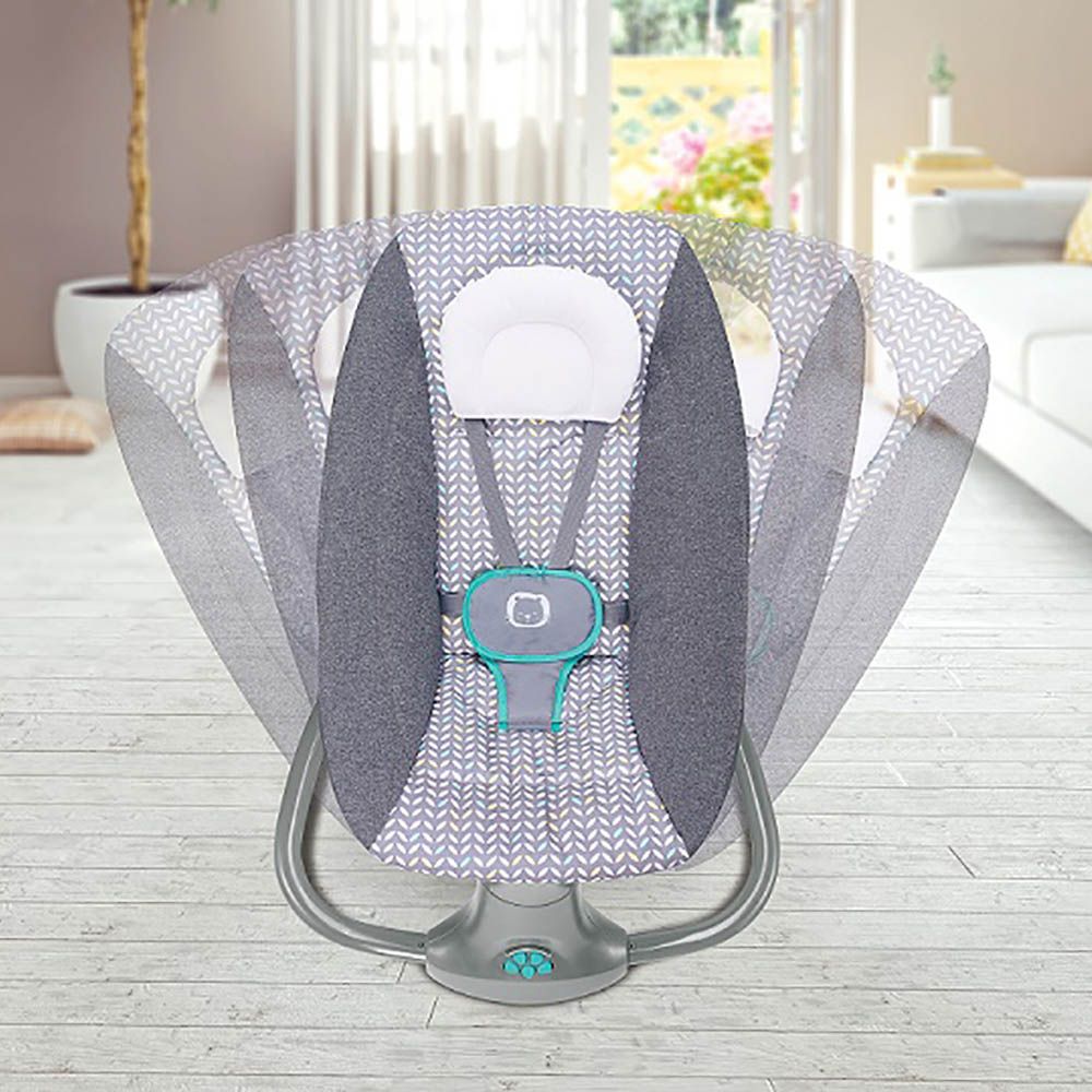 Mastela - Baby Swing Bassinet Cardle 3In1 For Newborn - Grey