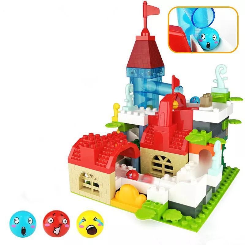 Spring Flower - Kids Toys Multi Dimensional Build - Red