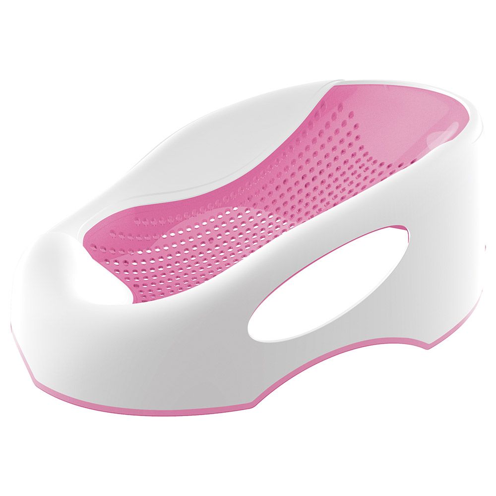 Little Angel - Baby Bath Seat Booster For Newborn For 3 - 6 Month - Pink