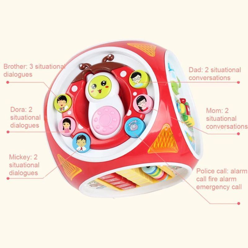 Baoli - Baby Toys Dreaming Party Learning House - Red