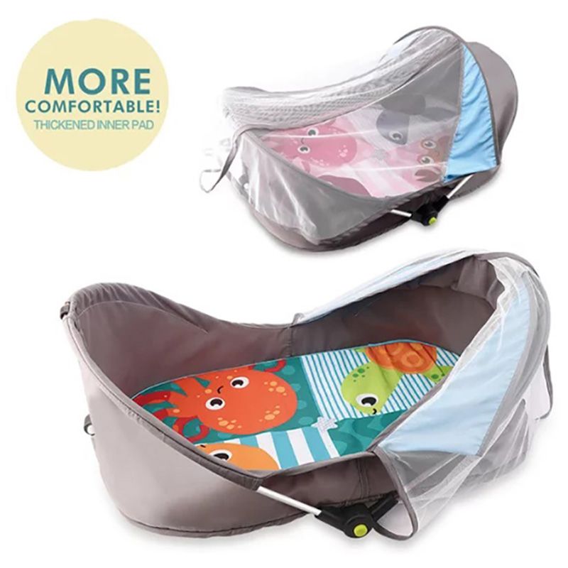 Little Angel - Baby Bassinet With Mosquito Net Portable Travel Crib