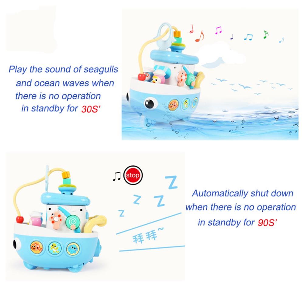 Baoli - Baby Educational Boat Toy - Blue