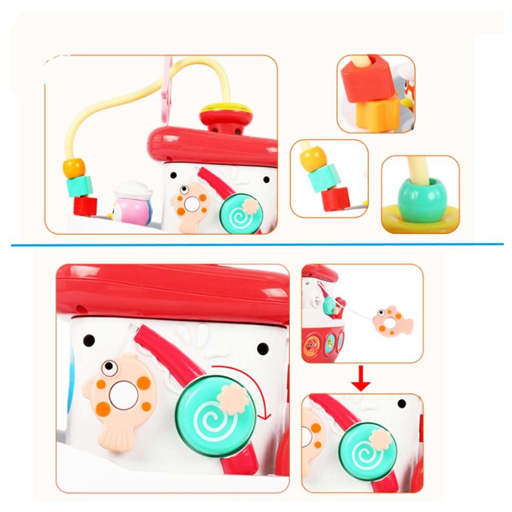 Baoli - Baby Educational Boat Toy - Red