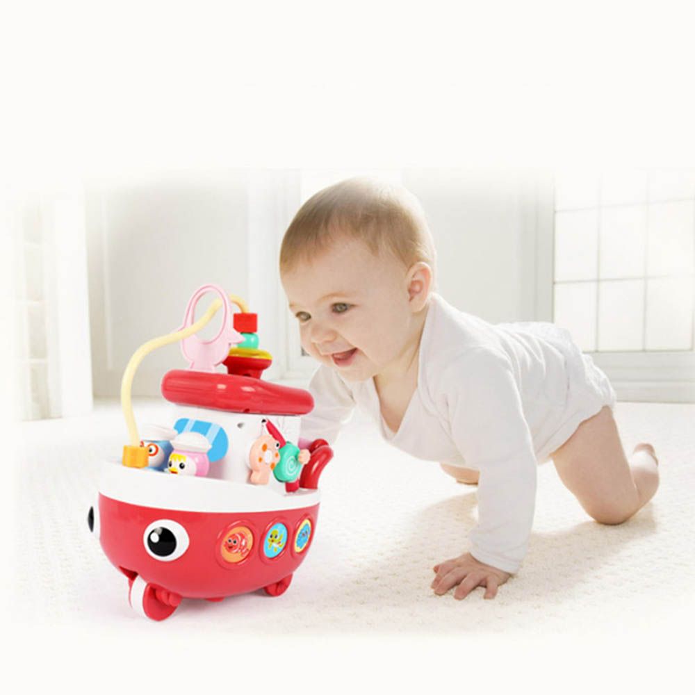 Baoli - Baby Educational Boat Toy - Red