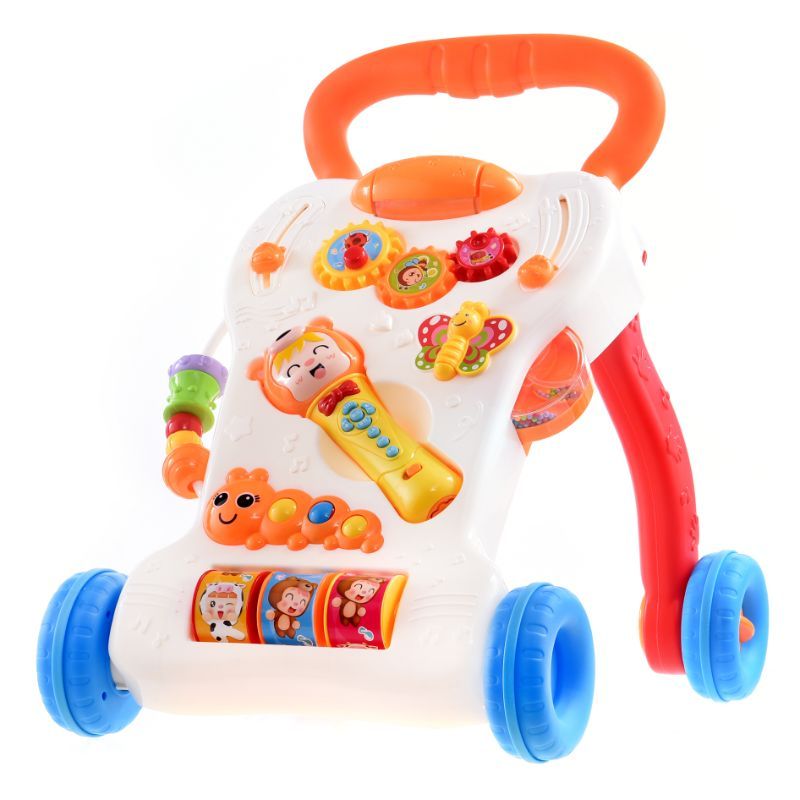 Little Angel - Baby Musical Walker & Activity Toys Stroller - Orange